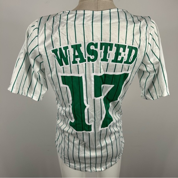 ❤️ NWT Spencer's St. Patrick's Day Clover Wasted #17 Jersey M - Picture 5 of 11